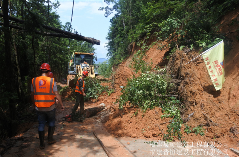 福建易順,晉恒建設(shè),奔走于災(zāi)后重建前線(xiàn)