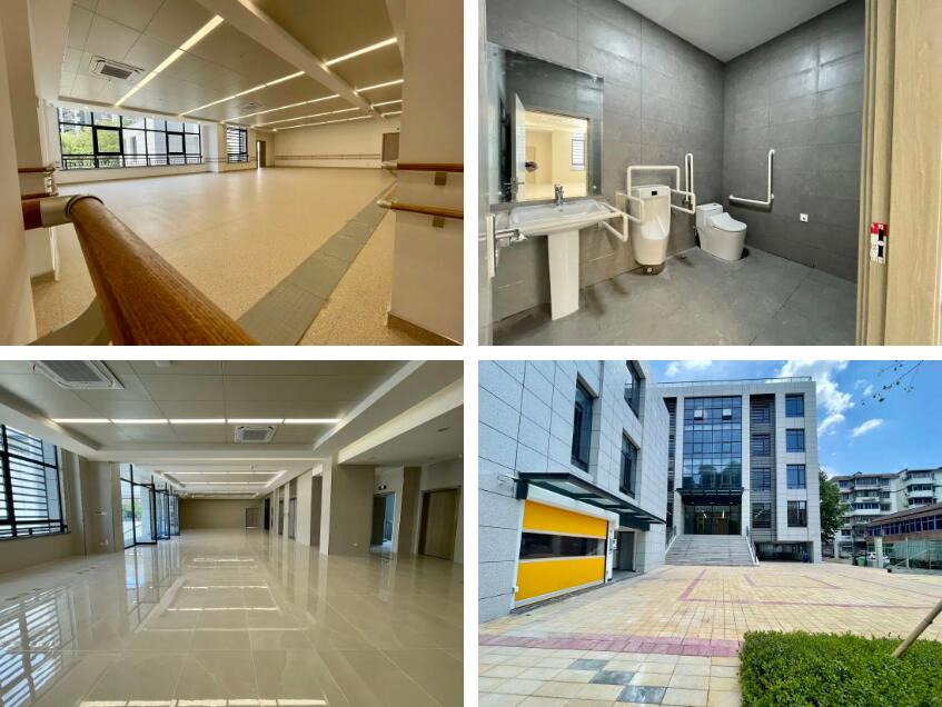 濱江區殘聯綜合服務中心,主體建設完成