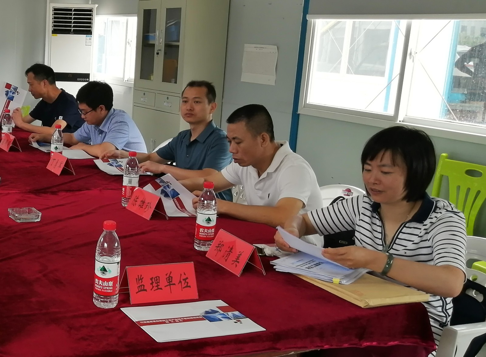 省保障農民工工資支付工作考核組深入松溪縣熹茗白茶加工及產業技術基地建設項目(一期)開展2022年度保障農民工工資支付考核工作