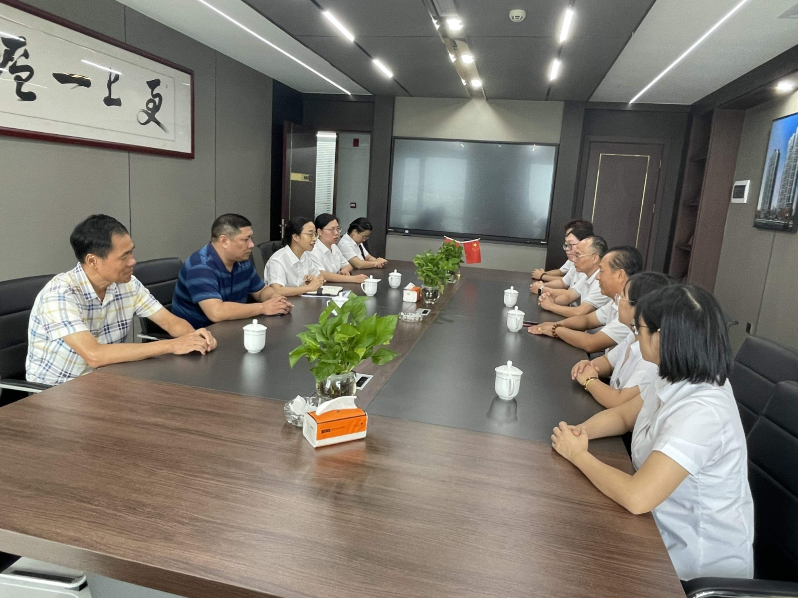 松溪縣人民法院深入企業,提供貼心指導助力企業發展